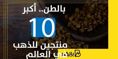 بالطن..
      أكبر
      10
      منتجين
      للذهب
      في
      ...