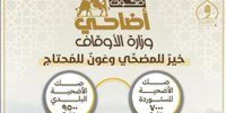 البلدي
      ٩٥٠٠
      جنيه..
      انطلاق
      حملة
      صكوك
      الأضاحي
      لعام
      ١٤٤٦هـ
      /
      ٢٠٢٥م
      اليوم