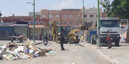 اليوسفية..السلطة المحلية تشن حملة لتحرير الملك العمومي