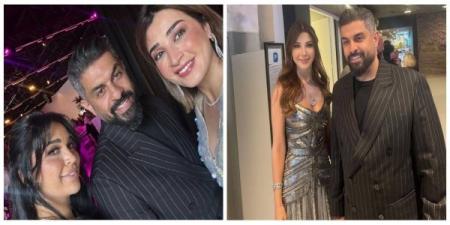 نانسي عجرم وفرح الفاسي يتألقن في أمستردام في حفل أوكسي موس الفاخر
