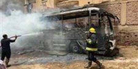 التفاصيل
      الكاملة
      لحادث
      تفحم
      أتوبيس
      مدرسة
      حدائق
      الأهرام..
      وإدارة
      المدرسة:
      النيران
      اشتعلت
      نتيجة
      ماس
      كهربائي
