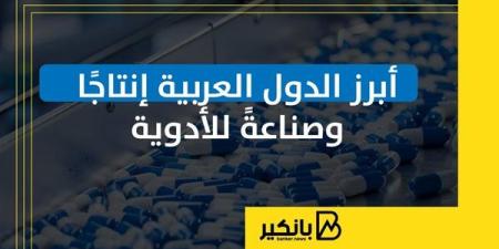 أبرز
      الدول
      العربية
      إنتاجا
      وصناعة
      للأدوية
      |إنفوجراف