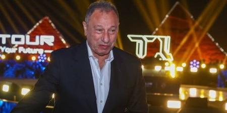 وصول الخطيب إلى حفل توقيع الأهلي عقد رعاية مع شركة سيارات عالمية
