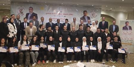 وزير الرياضة يكرم أبطال مصر في كرة السرعة بعد التتويج ببطولة العالم الـ35 (صور)
