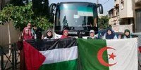 قافلة
      الصمود
      الجزائرية
      تعبر
      تونس
      نحو
      غزة:
      تضامن
      مغاربي
      يواجه
      الحصار
      الإسرائيلي