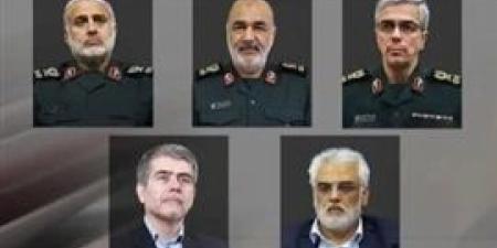 تعرف
      على
      أبرز
      قادة
      وعلماء
      إيران
      المعلن
      عن
      مقتلهم
      في
      الضربات
      الإسرائيلية