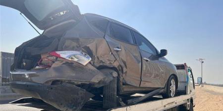حادث
      سير
      على
      طريق
      السويس..
      ونجاة
  ...
