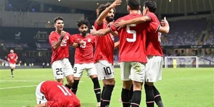 منتخب مصر يتقدم بثنائية على الرأس الأخضر بالشوط الأول