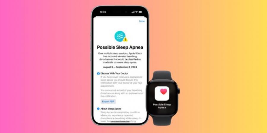 كيف تعمل مزية اكتشاف توقف التنفس في أثناء النوم الجديدة في ساعة آبل الذكية؟
