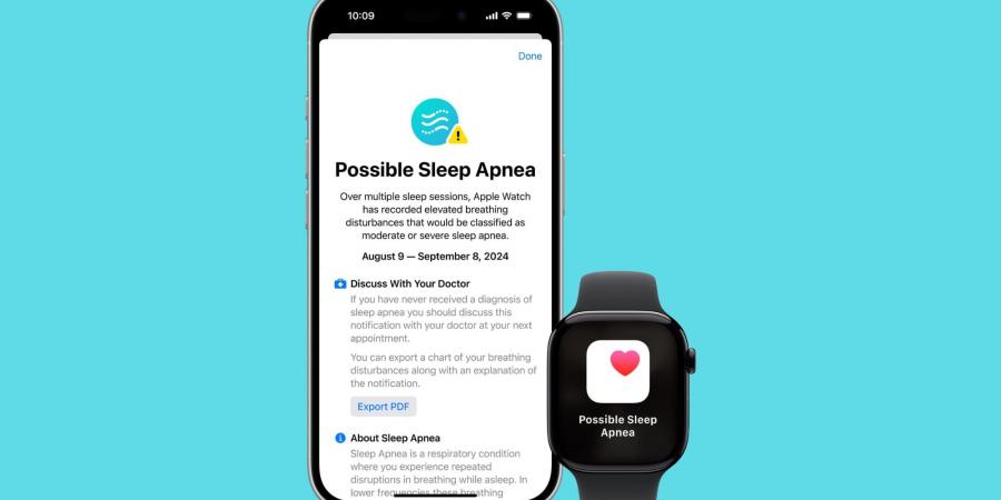 آبل تحصل على موافقة إدارة الغذاء والدواء على ميزة اكتشاف انقطاع النفس أثناء النوم