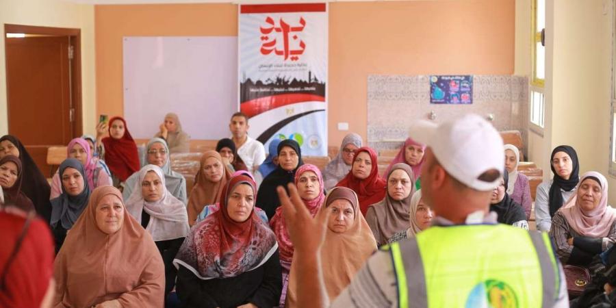 صور..تدشين المبادرة الرئاسية "بداية جديدة لبناء الإنسان" بالمنوفية