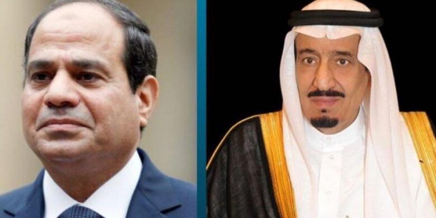 السيسي يهنئ خادم الحرمين الشريفين وولي العهد بمناسبة اليوم الوطني الـ94 للمملكة