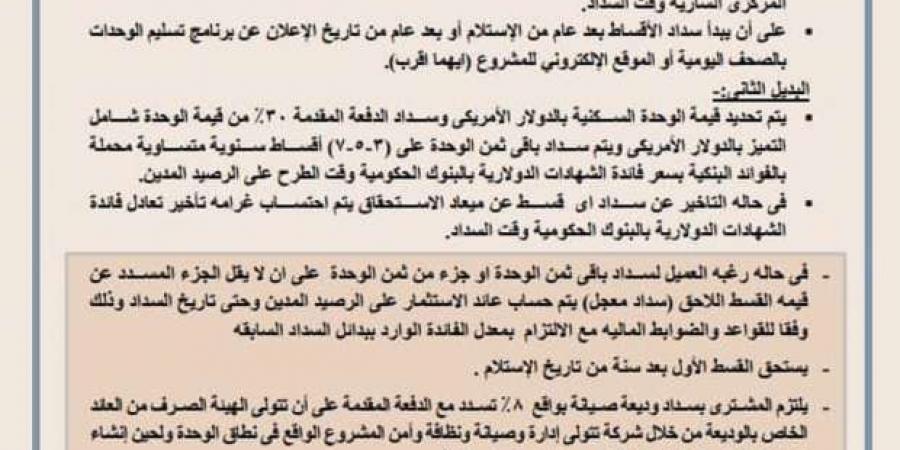 عاجل.. بدء حجز شقق مشروع «بيت الوطن» لمدة 5 أيام اعتبارًا من اليوم (كراسة الشروط)