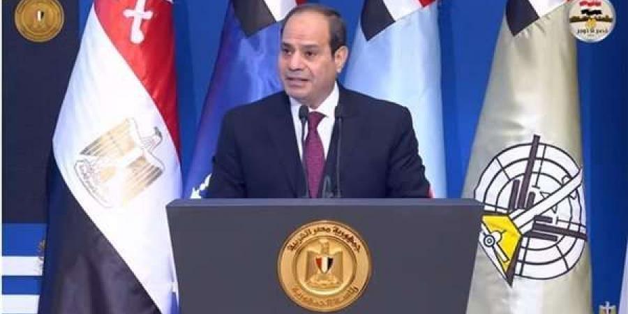 السيسي: أكتوبر يحمل رسائل الانتصار والمجد كل عام