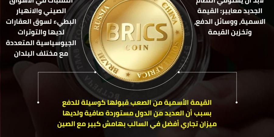 معلومات جديدة عن العملات المقترحة وبورصة بريكس