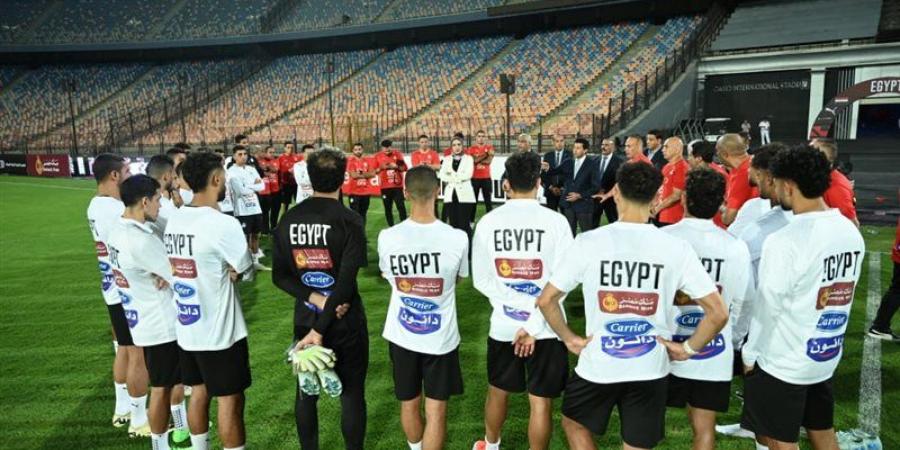 منتخب مصر يختتم تدريباته الليلة استعدادًا لمواجهة موريتانيا في تصفيات أمم إفريقيا