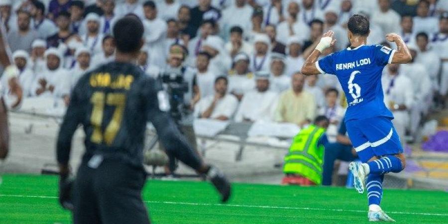 لودي يسجل الهدف الأول للهلال في شباك العين الإماراتي (فيديو)