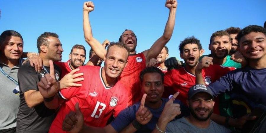 لاعبو منتخب مصر للكرة الشاطئية يتعهدون بالثأر من السنغال في نصف نهائي أمم أفريقيا