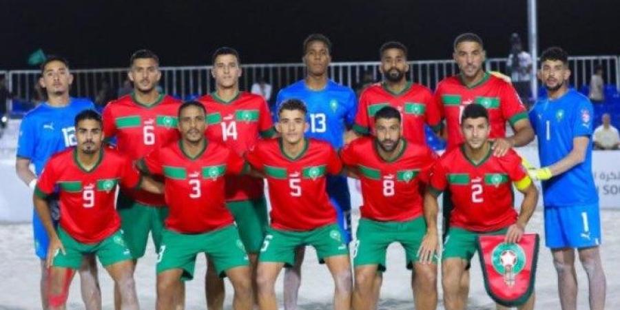 المغرب يواجه موريتانيا سعيا للتأهل لنهائي أمم إفريقيا لكرة القدم الشاطئية