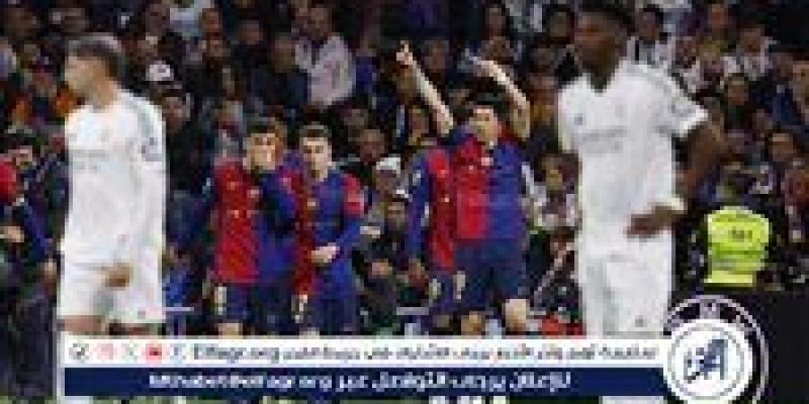 برشلونة
      يهزم
      ريال
      مدريد
      برباعية
      نظيفة
      في
      كلاسيكو
      الدوري
      الإسباني