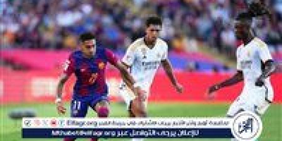 موعد
      مباراة
      ريال
      مدريد
      ضد
      برشلونة
      في
      الدوري
      الإسباني
      والقنوات
      الناقلة