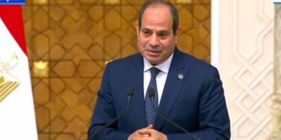 الرئيس السيسي: أشقائنا في قطاع غزة يتعرضون لحصار صعب يصل إلى حد المجاعة