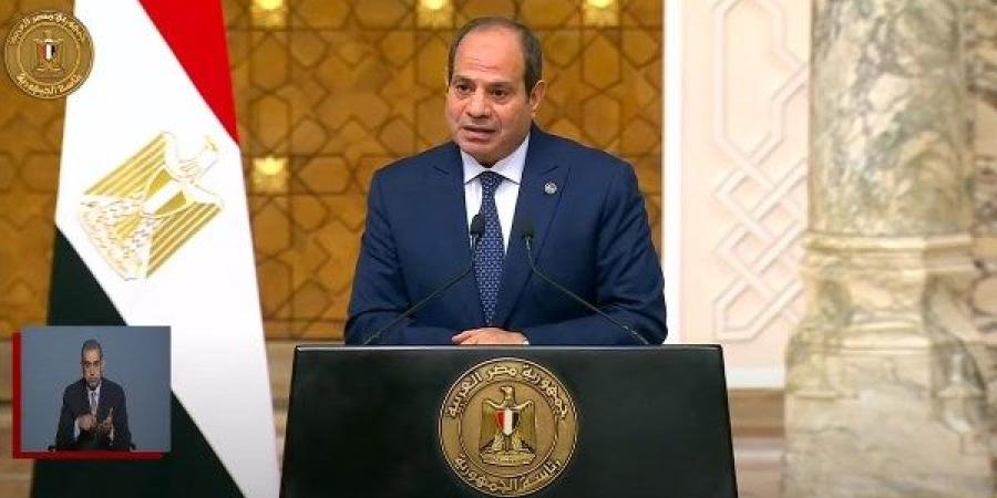 الرئيس السيسي: فرص التعاون بين مصر والجزائر كبيرة وتصل للعمل المشترك في المشروعات الكبرى