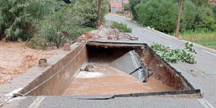 قنطرة
      تتعرض
      لانهيار
      جزئي
      بتنغير