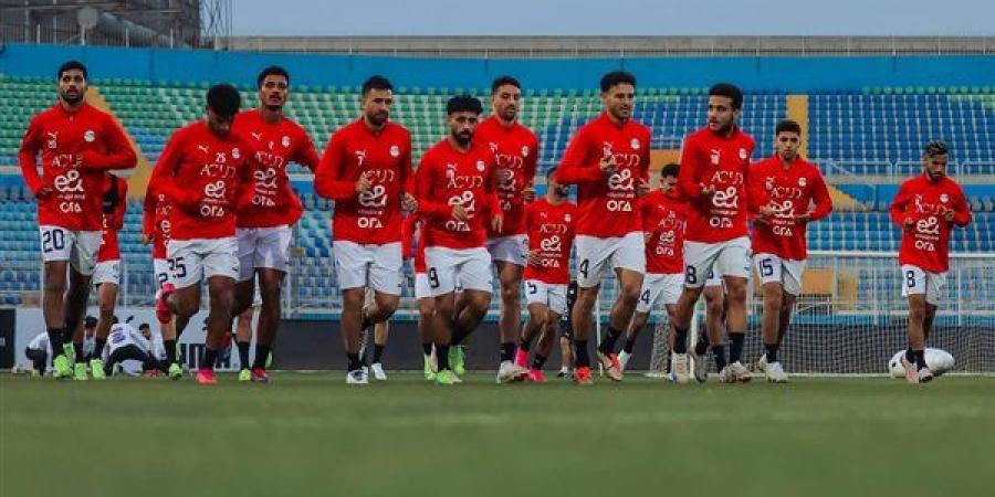 منتخب
      مصر
      يواصل
      تدريباته
      استعدادا
      لمواجهة
      كاب
      فيردي