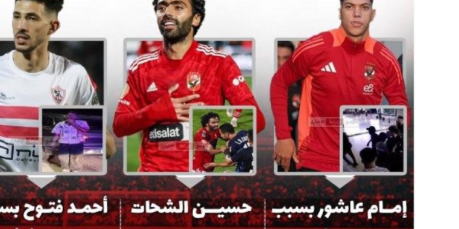 من بوابة القطبين.. كيف أصبح 2024 عام الحوادث والمحاكم لنجوم الكرة المصرية