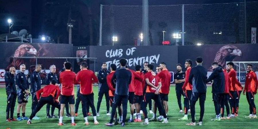 الأهلي يستأنف تدريباته بعد انتهاء فترة الراحة استعدادًا لمواجهة الاتحاد السكندري