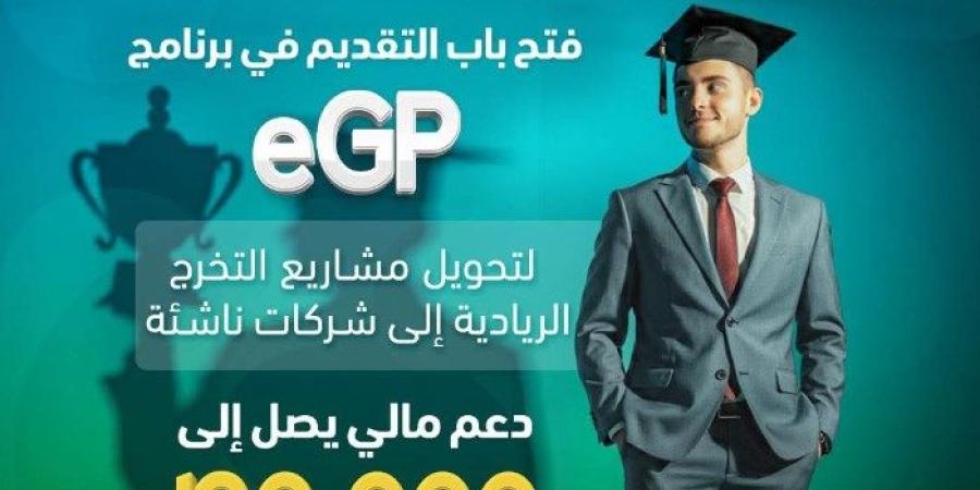 صندوق رعاية المبتكرين والنوابغ يفتح باب التقديم في برنامج eGP 2025