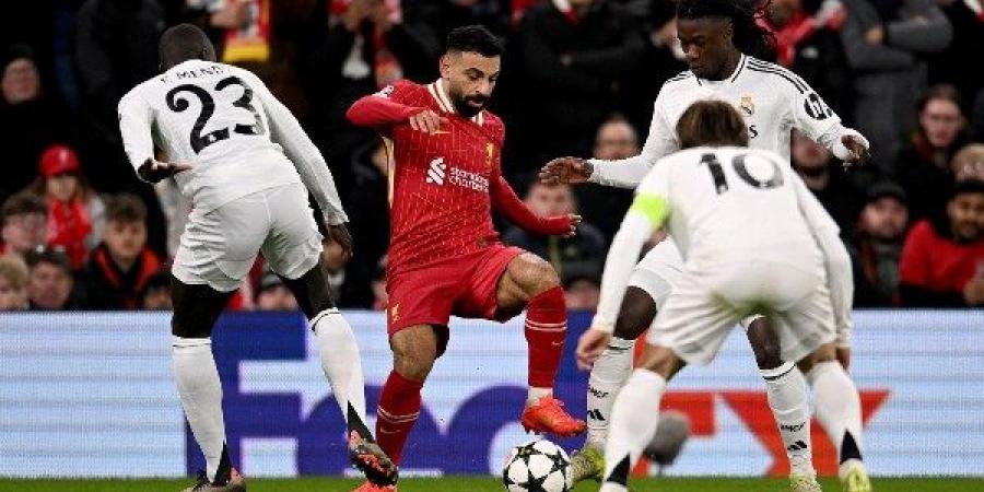 تعادل سلبي بين ليفربول وريال مدريد في الشوط الأول بدوري أبطال أوروبا