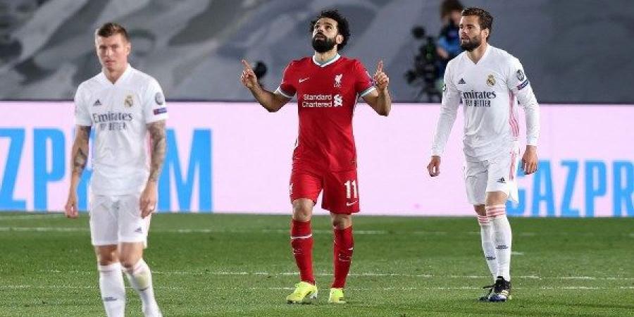 محمد صلاح  أمام ريال مدريد ينتظر هدفه الـ50 مع ليفربول في دوري أبطال أوروبا