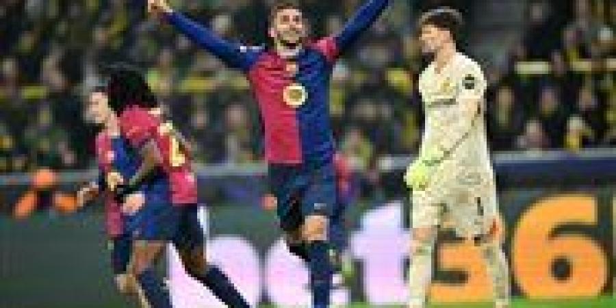 برشلونة
      ينتصر
      على
      بوروسيا
      دورتموند
      (2/3)
      في
      دوري
      أبطال
      أوروبا