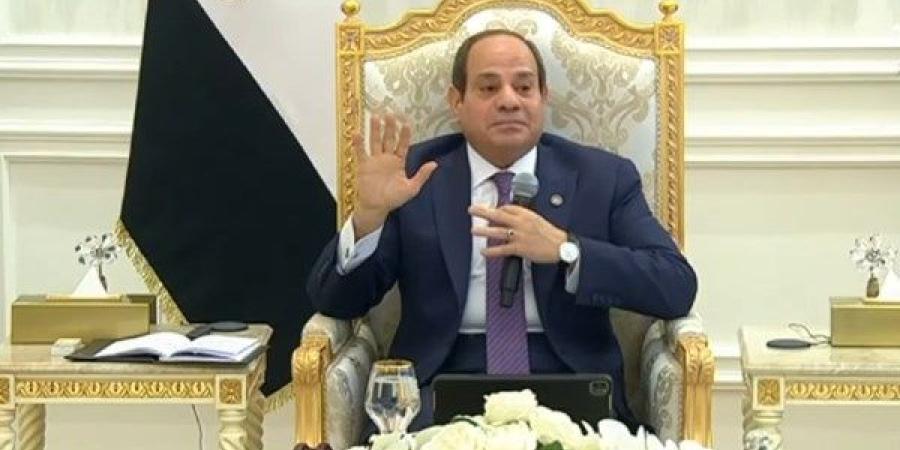 الرئيس السيسي: معرفش الكدب أبدًا ومخدناش قرش من الدولة للعاصمة الإدارية الجديدة