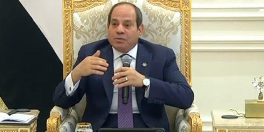 الرئيس السيسي: من يتخذ القرار في سوريا أصحاب البلد.. إما يبنوها أو يهدموها