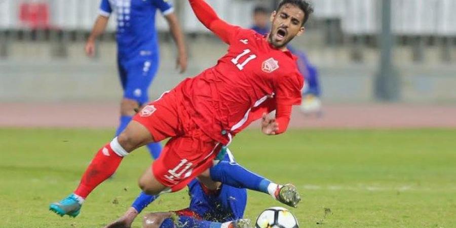 علي مدن يسجل الهدف الأول لمنتخب البحرين في شباك العراق (فيديو)