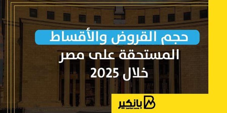 حجم
      القروض
      والأقساط
      المستحقة
      على
      مصر
      خلال
      2025