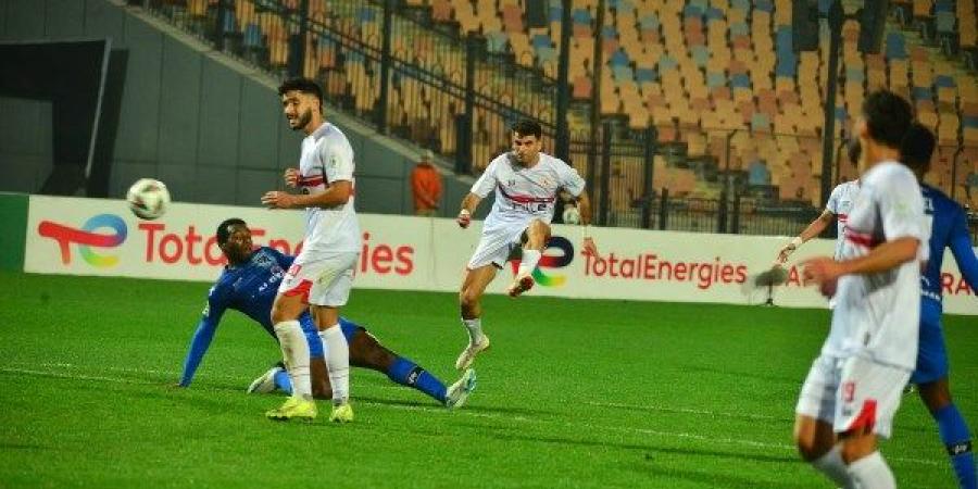 التعادل السلبي  يسيطر على الشوط الأول بين الزمالك وبلاك بولز في الكونفدرالية