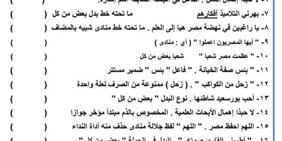 مراجعات
      نهائية..
      155
      سؤالا
      بالاجابات
      في
      النحو
      لن
      يخرج
      عنها
      امتحان
      الشهادة
      الاعدادية