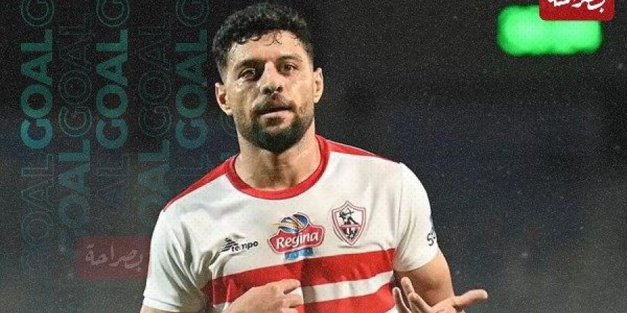 مصطفى شلبي يسجل الهدف الأول للزمالك في شباك إنيمبا النيجيري