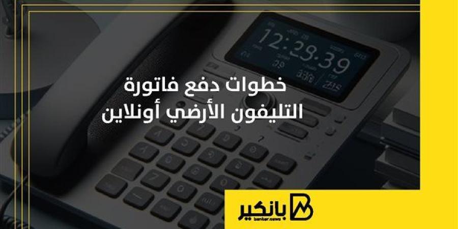 خطوات
      دفع
      فاتورة
      التليفون
      الأرضي
     ...